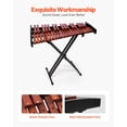 thumbnail image 4 of VEVOR Xylophone Glockenspiel, 37 Notes, Xylophone Professionnel en Bois, Instrument de Percussion, avec Support Réglable en Hauteur, 4 Maillets, Sac de Transport, Kit d'Instrument de Musique pour Débutants Adultes et Enfants, 4 of 9