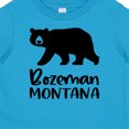 thumbnail image 4 of Inktastic Bozeman, Montana Black Bear Silhouette Boys or Girls Baby T-Shirt, 4 of 5
