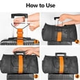 thumbnail image 4 of Multi Use Strong Adjustable Luggage Connector Straps, 2026 New Upgrade Wear-Resistant Luggage Connector Straps Secure Stacking for Luggage Strap, Elastic Adjustable Luggage Straps and Carry-On Straps, 4 of 8