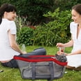 thumbnail image 2 of Pet Carrier Bag Breathable Mesh Dog Tote Foldable Travel Cat Purse Large Capacity Portable Handbag for Small Pets Airline Approved, 2 of 3