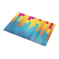 thumbnail image 3 of MKHERT Bright Stripes Doormat Non-slip Bath Mat Floor Mat 30x18 inch, 3 of 3