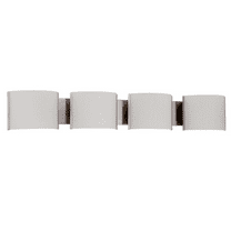 Luminance Stanton 4 Light Vanity Bright Satin Nickel GU24 Socket TF3124-80-GU24