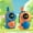 Blue, variant on Green Green Handheld Walkie Talkie Toy For Kids Dinosaur Shape Wireless Two Way Radio Set Outdoor Play