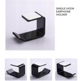 thumbnail image 5 of Tholdsy Headphone Bracket Desk Adhesive Wall-Mounted Hook Space-Saving Stickers with Stand Holder Acrylic Earphone Display Storage Teléfono y Comunicación, 5 of 5