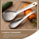 thumbnail image 5 of KAIYANG 2 molinillos de ajo de acero inoxidable, rallador de frutas y verduras, cuchara para cocina, 5 of 5