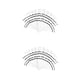 thumbnail image 1 of Expansores para orejas Qarigey acrílico 48 piezas color Blanco, 1 of 1