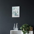 thumbnail image 5 of Abstract Peony Canvas Wall Art: Blossom Bouquet White Flowers in Glass Bottle Canvas Painting Artwork for Bathroom (12''''W x 16''''H,Multi-Sized), 5 of 6