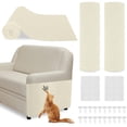 thumbnail image 1 of 2 alfombrillas para rascar para gatos de 78 x 15.7 pulgadas, alfombras autoadhesivas recortables, para escalada de gatos para muebles, sofá o pared, cubrir árbol de gato y almohadilla de repuesto para, 1 of 7