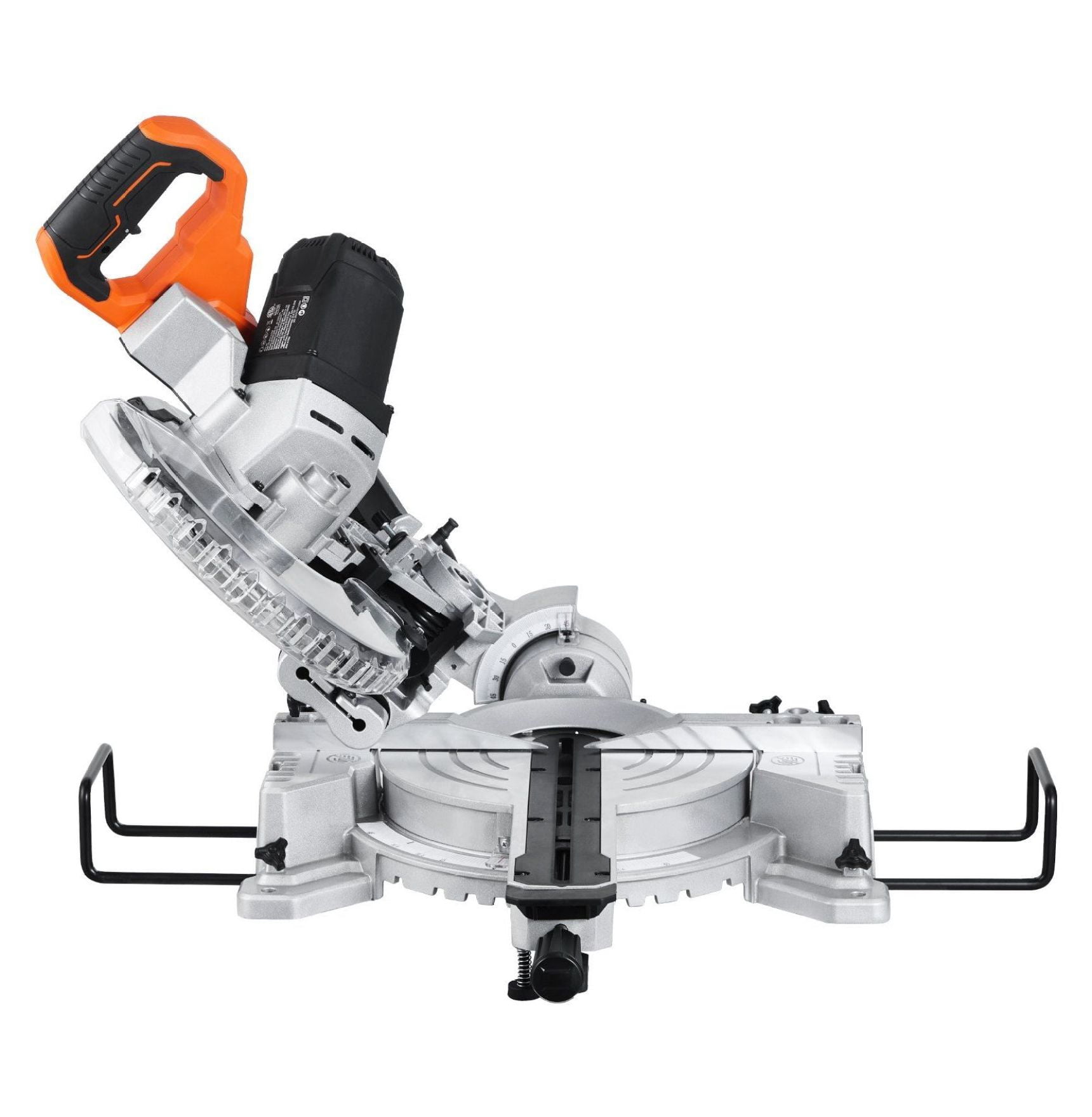 Sliding Compound Miter Saw 10-Inch - 15 Amp Double Bevel 60-Tooth Corded - Wood Cutting Saw for DIY Projects & Woodworking