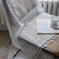 thumbnail image 6 of Boho Windows Sheer Curtains Crochet Lace Curtains with Tassels Window Curtains Panel for Living Room Bedroom, 6 of 6
