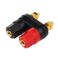 thumbnail image 4 of Mistaha 4mm Banana Socket Dual Female Terminal Binding Post for Speaker Amplifier Power Supply Binding, 4 of 8