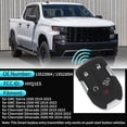 thumbnail image 3 of X AUTOHAUX HYQ1ES 433 MHz Replacement Keyless Entry Remote Smart Key Fob for Chevrolet for Sierra 1500 2500 3500 HD 2019 2020 2021 2023 13522904 13522854 5 Buttons, 3 of 8