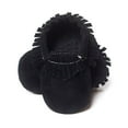 thumbnail image 5 of Infant Baby Fringe Moccasin Slipper Boys Girls Tassel Suede Leather Toddler Sneakers Soft Sole First Walking Loafers Crib Shoes, 5 of 5