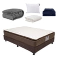 thumbnail image 1 of Colchón Restonic Nautilus Queen Size + Box Bless + Edredón Verona + Almohada One + Sábanas Softy + Protector de Colchón, 1 of 9