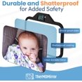 thumbnail image 6 of TherMOMirror Baby Car Seat Mirror with Temperature Display | Essential for Newborns | Perfect Baby Registry Gift | 4 Colors (Pink), 6 of 7