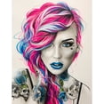 thumbnail image 1 of Mujer diamante pintura 5D DIY completo redondo Rhinestone lienzo pared arte regalo 40x50cm Hugtrwg Para estrenar, 1 of 9