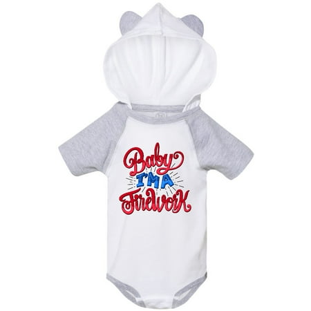 

Inktastic Baby Im a Firework Hand Lettered Gift Baby Boy or Baby Girl Bodysuit