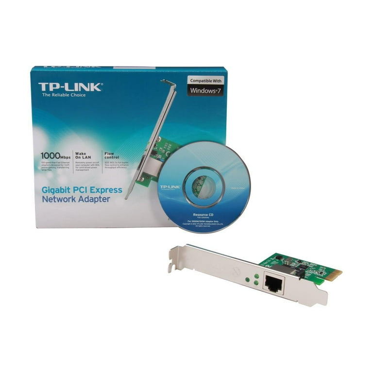 Tp Link Carte Réseau Gigabit Pci-express 1x Tp-link Chipset