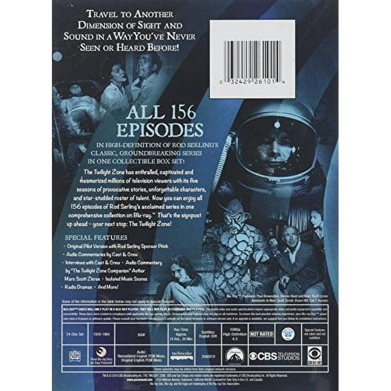The Twilight Zone: The Complete Series (Blu-ray) - Walmart.com