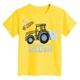 thumbnail image 4 of Gubotare Boys T Shirt Boys' Assorted Everyday Short Sleeve Graphic T-Shirts Sizes 13-14T (Yellow,13-14 Years), 4 of 4