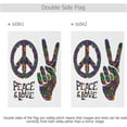 thumbnail image 3 of Rainbow Pride House Flag 28x40 Double Sided, Love & Peace Lgbt LGBT Support Garden Yard Flags Gay Pride Lesbian Banner Yard Outdoor Lawn Home Decoration, 3 of 6