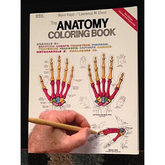 Pre-Owned The Anatomy Coloring Book (Paperback) 0064550168 9780064550161