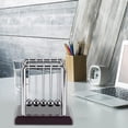 thumbnail image 3 of Newton Cradle Balance Balls, con Base de movimiento perpetuo, juguete de descompresión inteligente para decoración de escritorio de oficina en casa, medio número, 3 of 5