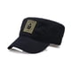 thumbnail image 1 of Qarigey Gorras planas, sombrero con visera, gorras de béisbol bordadas para hombre, sombreros de protección solar informales portátiles para mujer al Sombreros Qarigey AP011887-00, 1 of 6