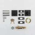 thumbnail image 2 of SC.CSD.260.6L.DSContemp Square 1-Cyl Deadbolt - Polished Chrome, 2 of 7