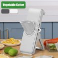 thumbnail image 1 of Cortador de mandolina Dash Safe Slice, cortador de alimentos de acero inoxidable para cocina, para verduras, frutas, queso, rallador y cortador de grosor ajustable para cocina Muyoka Hogar, 1 of 6