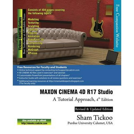Maxon Cinema 4D R17 Studio : A Tutorial Approach