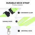 thumbnail image 4 of MasteelfCA 2pcs Mask Exemption License Lanyard Straps Keys Chain ID Cards Holder Ropes, 4 of 8