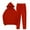 Red, variant on Admvng Sweatshirt for Women 2PCS Sports Casual Long Pants Hooded Sweater Tops Pants Set Long Sleeve Hooded Set with Pockets, Size S-3XL