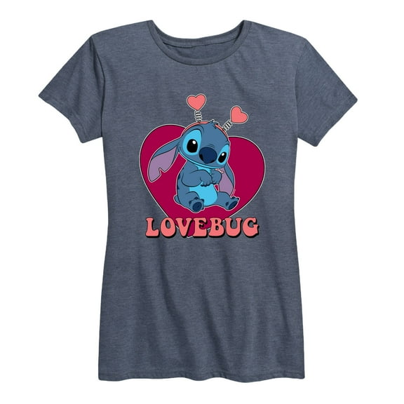 Lilo & Stitch - Lovebug Stitch - Women's Short Sleeve Graphic T-Shirt
