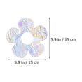 thumbnail image 2 of ADDHAT 9Ud Adhesivos Estáticos Para Con Floral Multicolor Para Puertas Y, 2 of 7