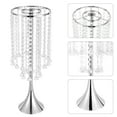 thumbnail image 6 of 10 Pcs Silver 21.9" Tall Vase Trumpet Vases Wedding Centerpieces Fit for Party, 6 of 12
