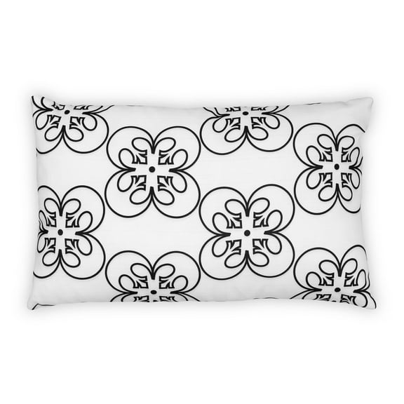 Star Wars White Medium Rebel Lumbar Pillow