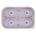 thumbnail image 1 of CSChome Ice Ball Maker Non-Easily Demoulding Ice Cube Funnel Design: DIY Silicone Basketball Rugby Shape Ice Sphere Kitchen Mold, 1 of 7