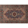 thumbnail image 1 of Ahgly Company Machine Washable Indoor Rectangle Traditional Dark Almond Brown Area Rugs, 2' x 3', 1 of 7