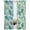 SpringGreen SeaGreen, variant on Green Palm Leaf Semi Sheer Window Curtains 63 Inches Long, Tropical Plants Retro Pastoral Summer Rod Pocket Voile Silky Chiffon Curtain Light Filtering Drapes for Living Room, 52"x63", 2 Panels