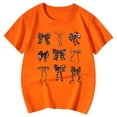thumbnail image 3 of Yiyuu Girls Graphic Tee Leopard Bow Print Short Sleeve Round Neck T Shirt, Sizes 3-13, 3 of 3