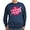 Navy, variant on CafePress - #1 Hockey Grandma Sweatshirt - Classic Crew Neck Sweatshirt