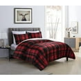 thumbnail image 1 of Printed mink sherpa comforter set, 1 of 2