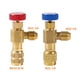 thumbnail image 5 of Sidaley Paquete de 2 válvulas de seguridad de de cobre, Manual extraíble a prueba de agua, reemplazo del adaptador de aire Herramientas de reparación de automóviles, 5 of 6