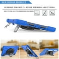 thumbnail image 5 of iPad 7th Generation Case with PET Screen Protector, iPad 10.2" 2019 Case with Pencil Holder/Pencil Cap, Dteck Heavy Rugged Shockproof Cover with 360 Rotate Stand /Hand Strap/ Should Belt,Blue, 5 of 13