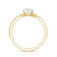 thumbnail image 2 of Rosec Jewels Certified Lab Diamond 6mm Round Engagement Ring, EF-VS Quality - With Jewelry Box, 14K Yellow Gold, US 4.50, 2 of 8