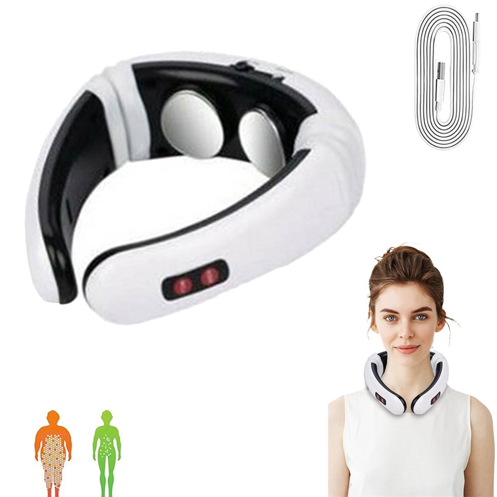 Xiaomi Electric EMS Pulse Neck Massager Pulse Lymphatic Massager Neck  Acupoints Lymphvity Massage Device For Neck Pain Relief