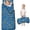 Excavator and Crane Blue Pattern-1, variant on Excavator and Cloud Blue Pattern Teens Toddler Nap Mat with Pillow, Sleeping Mat Bag for Preschool Daycare 59"x22"