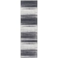 thumbnail image 2 of Calvin Klein Launder Abstract Ivory Black 2'2" x 7'6" Area Rug (2x8), 2 of 7