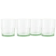 Better Homes & Gardens Recycled Green Glassware, Glass, 4 Pack, 10 oz